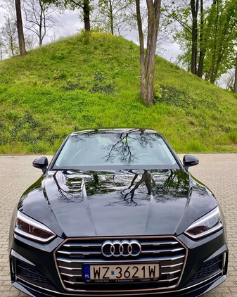 Audi A5 cena 115000 przebieg: 181982, rok produkcji 2018 z Warszawa małe 92